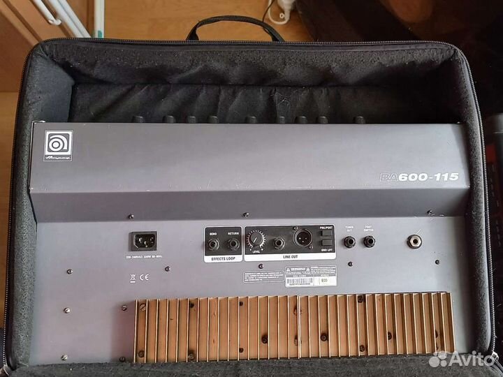 Ampeg (басовый) Усилитель BA600 и Кабинет PB210HD