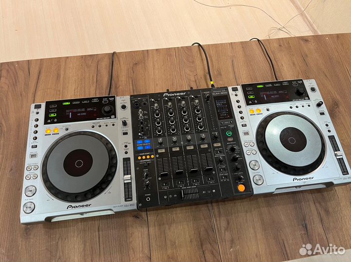 Pioneer cdj 850 и микшер pioneer djm 800