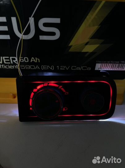 Блок управления регулировкой фар 2109-2114 с LED