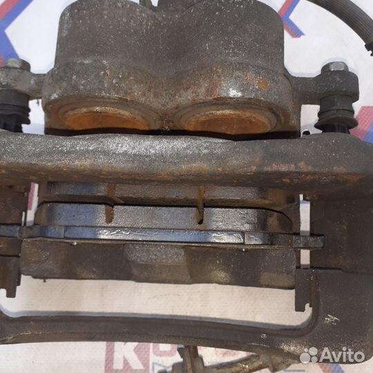 Суппорт передний левый hyundai santa FE