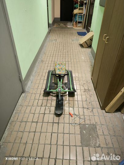 Детский снегокат бу