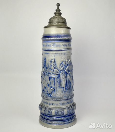 Антикварная пивная кружка 3 литра