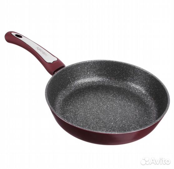 Сковорода литая, мрамор