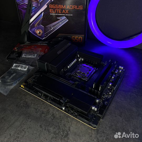 Комплект Ryzen 5 7600X / B650 Aorus / 32 gb DDR5