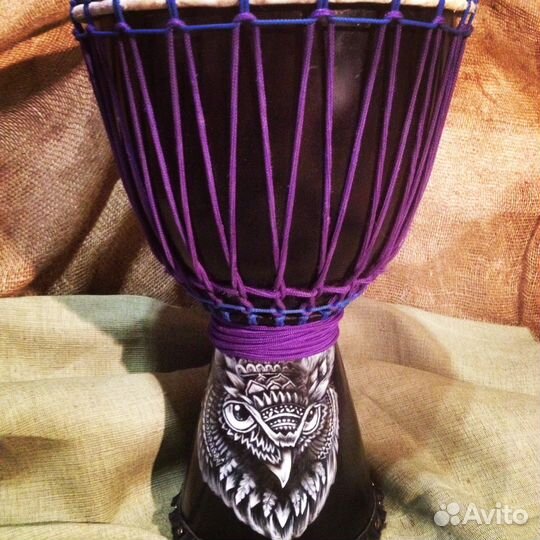 Этнический барабан Джембе под заказ