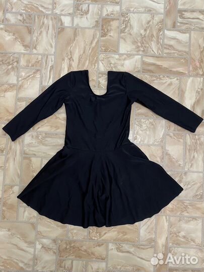 Платье купальник для танцев 128-134