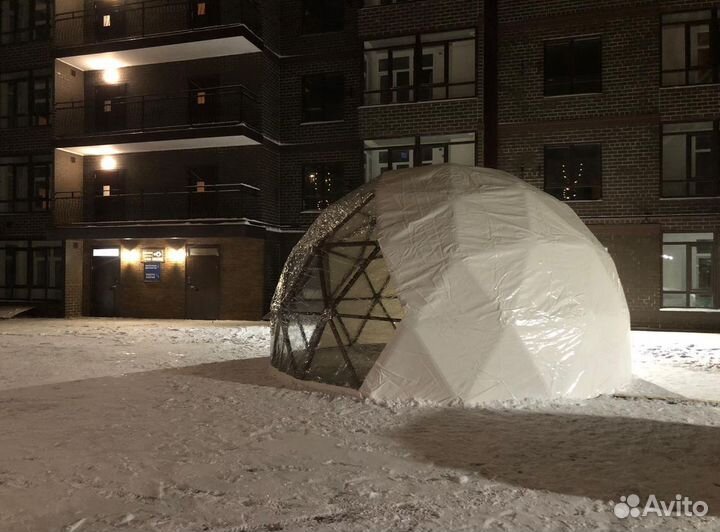 Геокупол для глемпинга