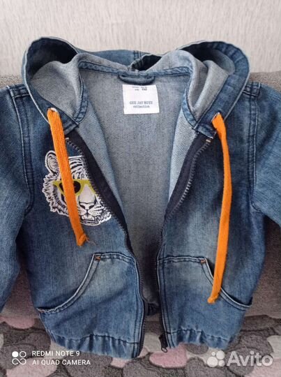 Джинсовка для мальчика