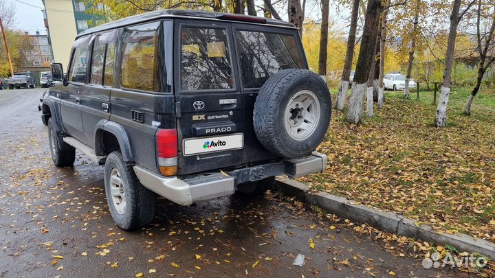 Toyota Land Cruiser Prado 3.0 AT, 1992, 266 000 км
