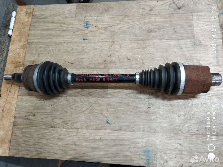 Привод передний правый Опель Астра J GTC