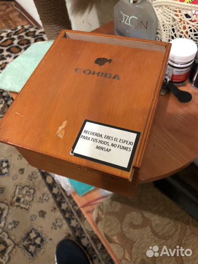 Коробка от сигар Cohiba