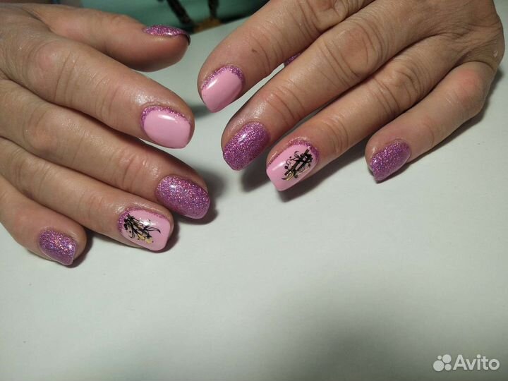 Маникюр/Педикюр/Покрытие гель-лаком/Наращивание