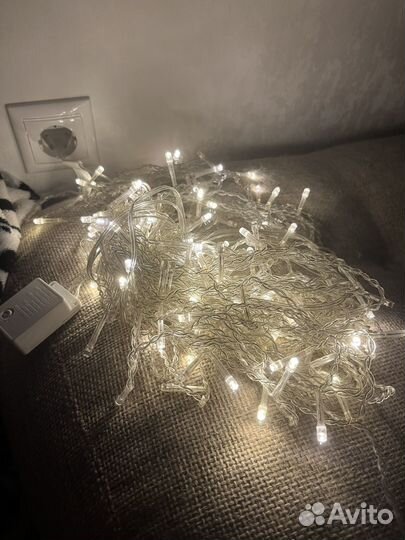 Гирлянда 3х2 занавес