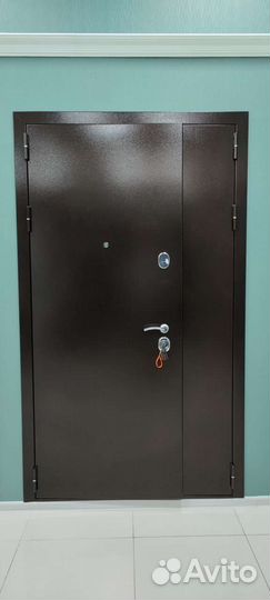 Дверь входная двухстворчатая 90мм