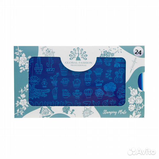 Диск для стемпинга Global Fashion #-24