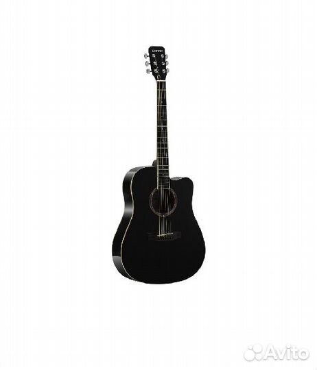 Акустическая гитара Starsun DG120c-p Black