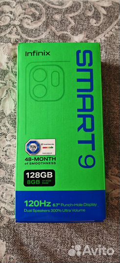 Infinix Smart 9, 4/128 ГБ