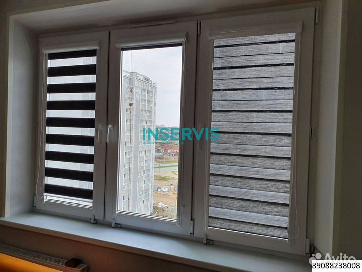 Жалюзи зебра день ночь