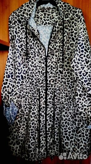 2шт Леопардовая Парка Orig Бренд 44/46/48/50