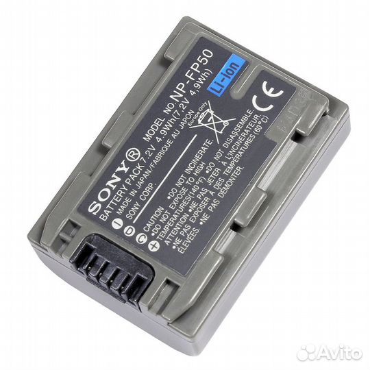 Аккумулятор sony NP-FP30 NP-FP50 NP-FP51