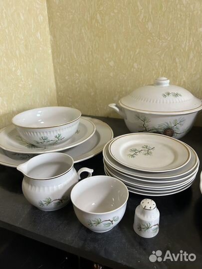 Сервиз столовый керамика