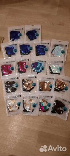 Маска пайетки