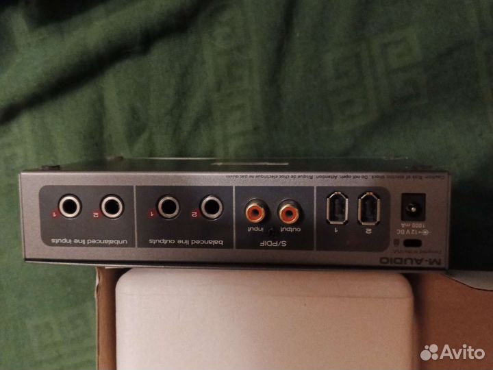 Звуковая карта m-audio solo и firewire контроллер