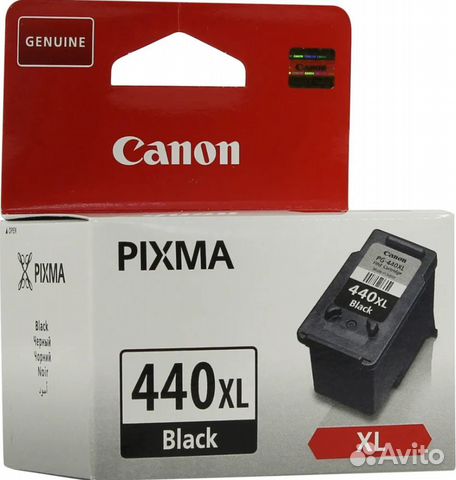 Canon PG-440XL (5216B001) картридж черный увеличен