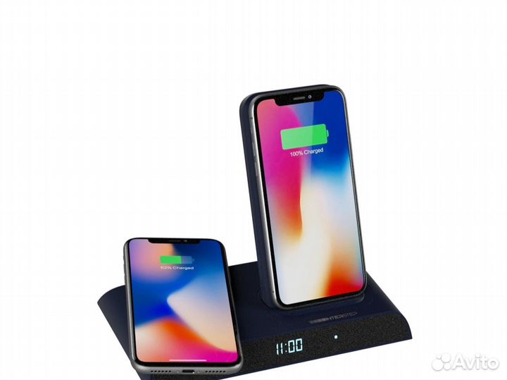 Powerbank PB10DQi PRO док-станция Type-C PD синий
