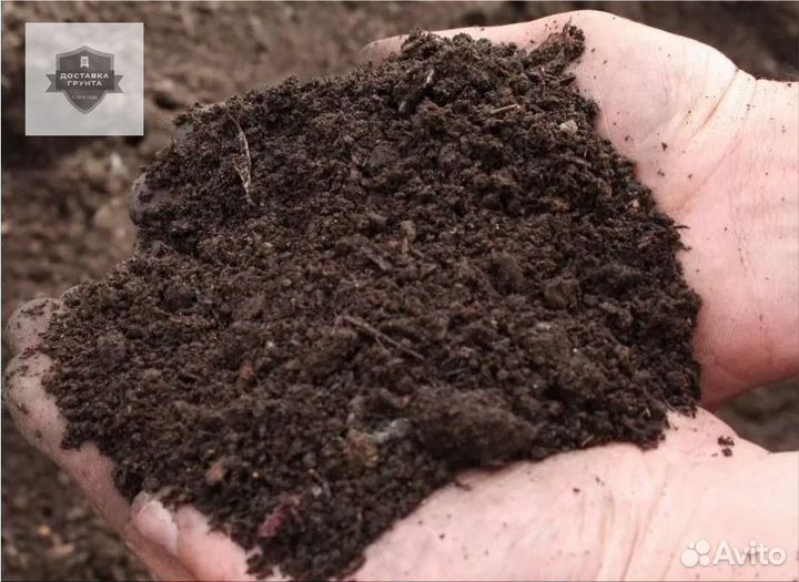 Перегной чернозем грунт