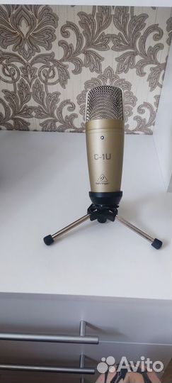 Студийный микрофон behringer с - 1 U