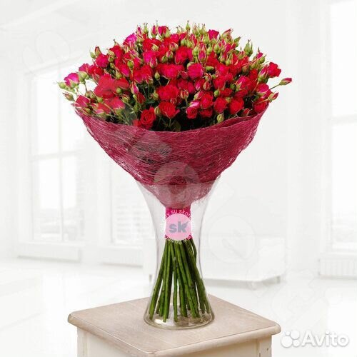 Кустовые Розы Mirabel 51 шт. 70 см