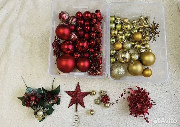 Набор елочных игрушек