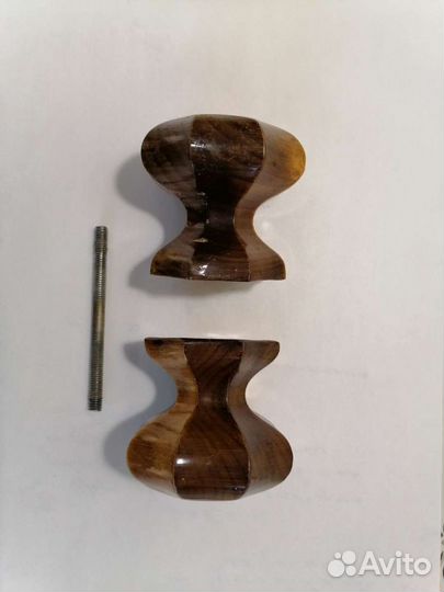 Ручка для двери, деревянная, б/у