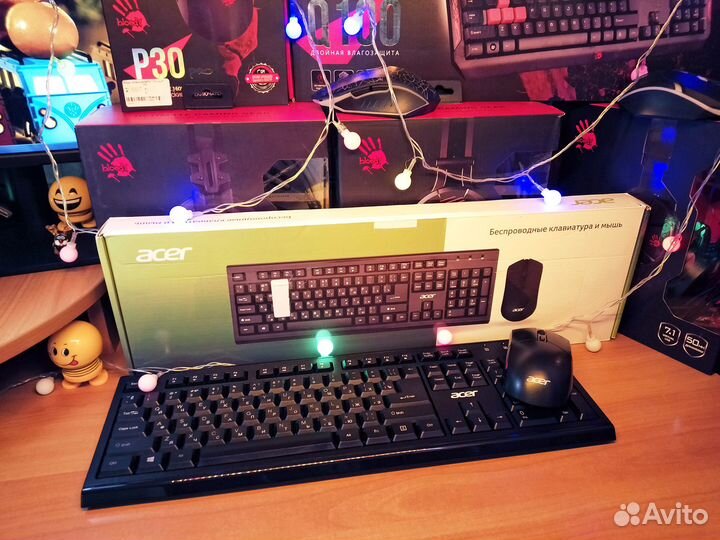 Клавиатура+мышь беспроводная Acer OKR120