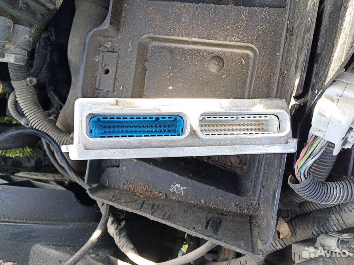 Блок управления двигателем, эбу opel astra