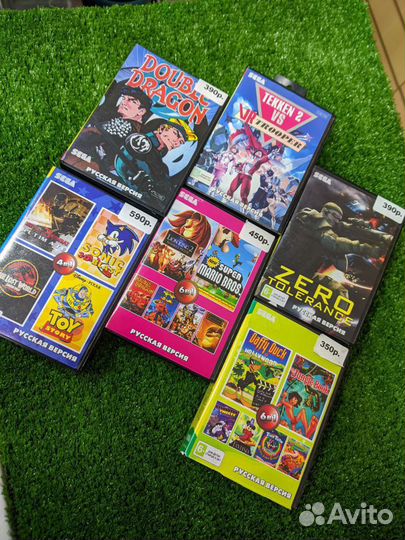 Картриджи sega