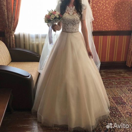 Свадебное платье 42 44