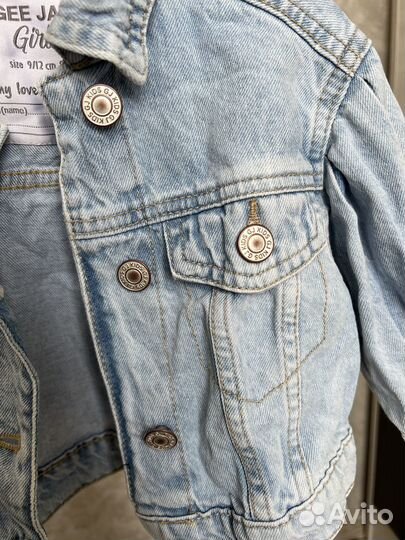 Джинсовая куртка кофта 80