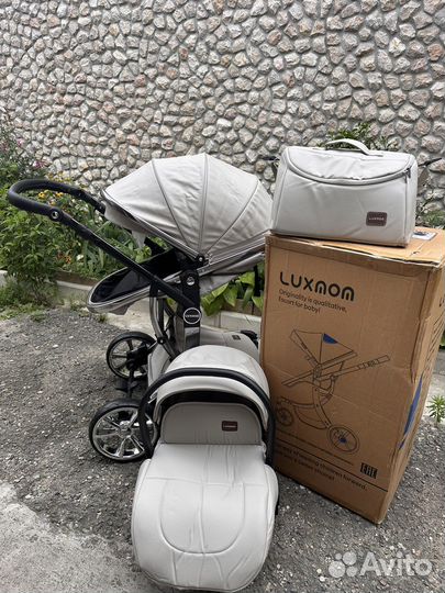 Коляска 3 в 1 из Эко кожи