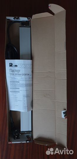 Блок розеток Rem-16 с индикатором