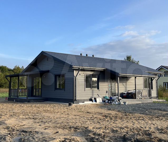 Дом 121 м² на участке 6,3 сот.