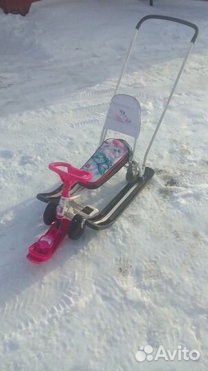 Детский снегокат