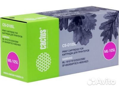 MLT-D105LCS Тонер-картридж Cactus