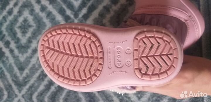 Сапоги демисезонные crocs C8