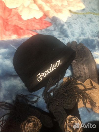 Шапка, перчатки