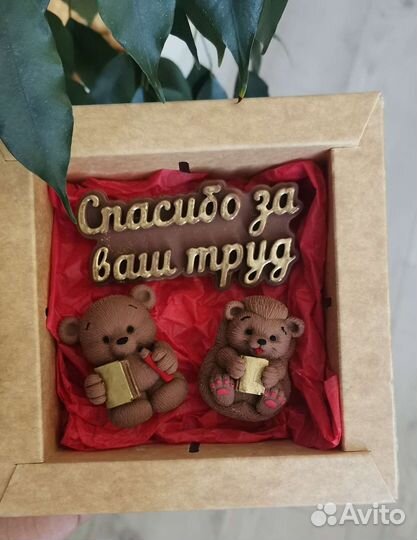 Шоколад учителю, воспитателю, подарок