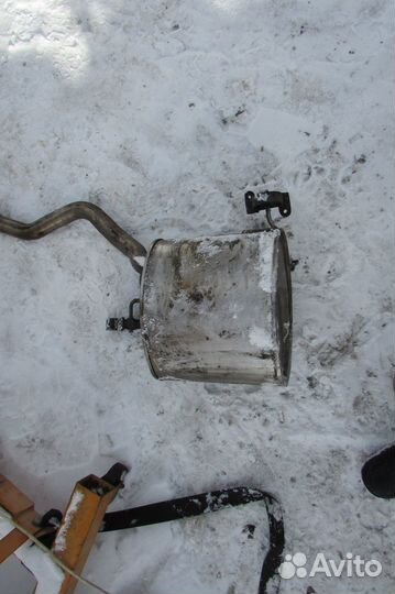 Глушитель левый bmw x5 е53 diesel