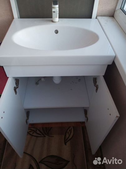 Тумба+раковина +сместитель