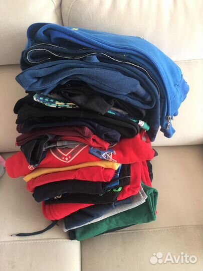 Пакет фирменной одежлы мальчик 134-146